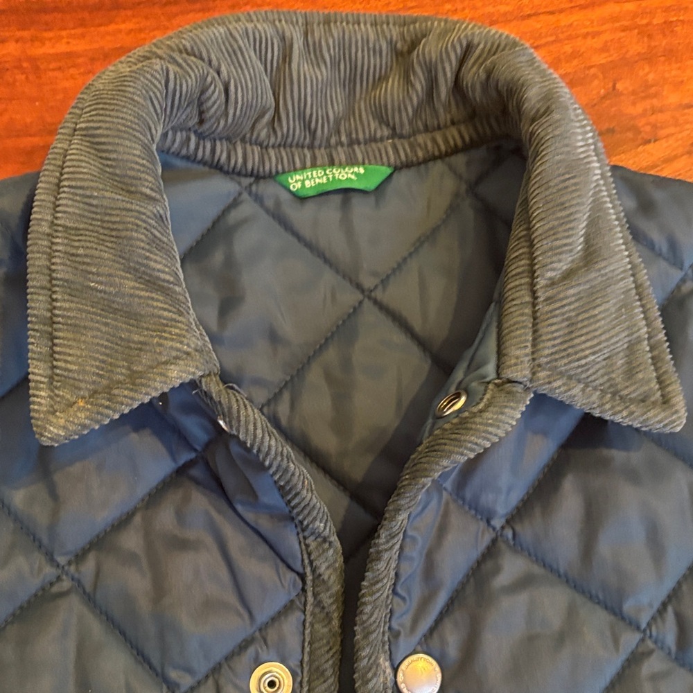 Quilted Blue Jacket - Picture 6 of 6